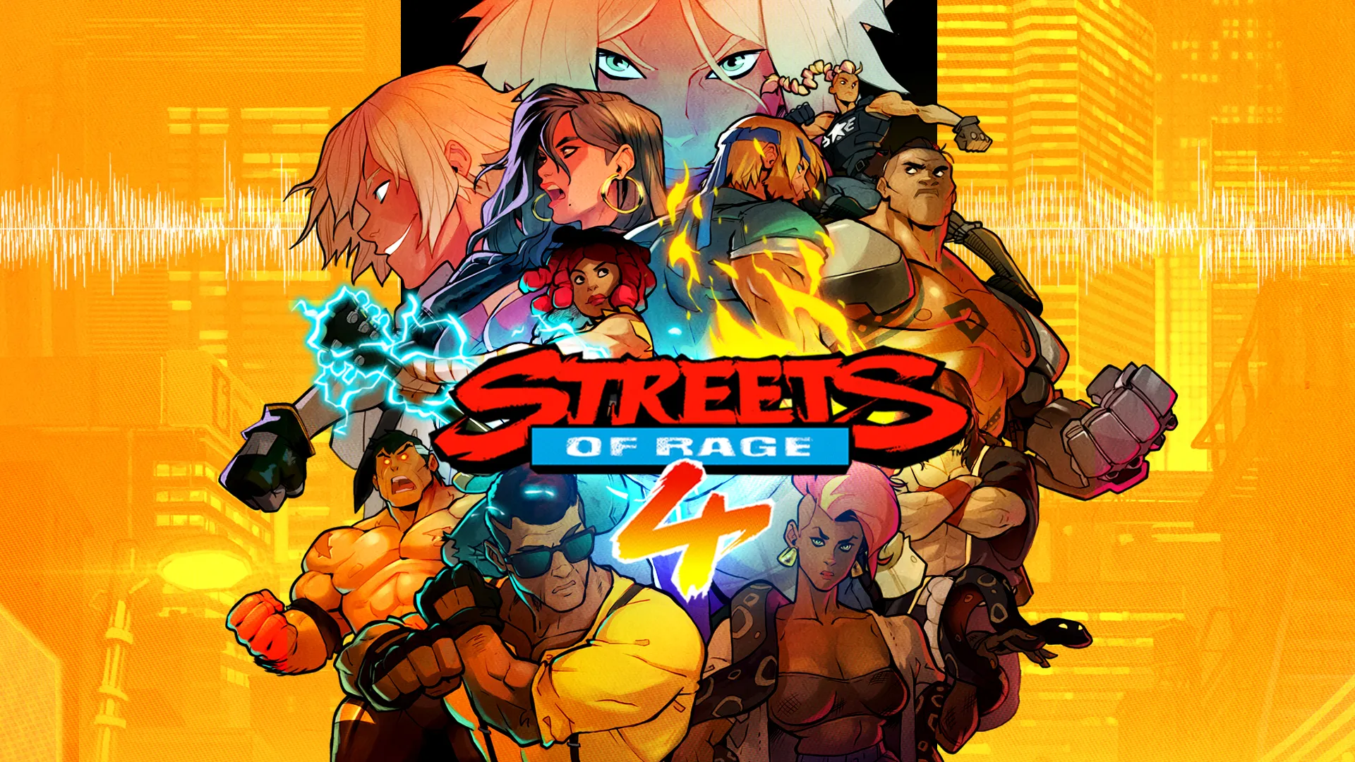 Cover of the game Streets of Rage 4